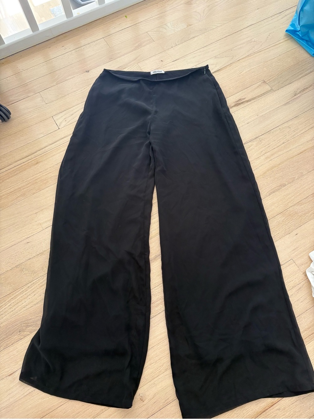 Vintage Y2K Low Rise Wide-Leg Women's Pants